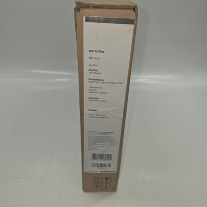 New Dell 16 Plus DB16250 16" Core Ultra 7 256V 4.8GHz 16GB RAM 1TB