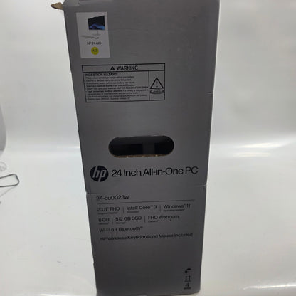 HP OMNISTUDIO ALL-IN-ONE I3-N350 3.90GHz 8GB RAM 512GB SSD