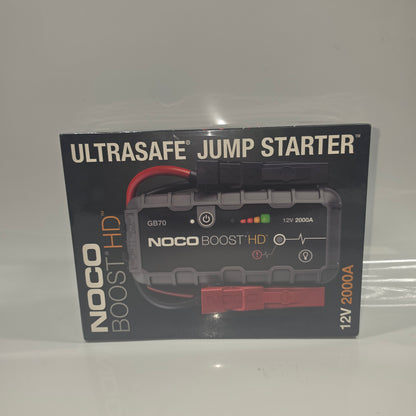 New NOCO BOOST HD 12V 2000A Jump Starter