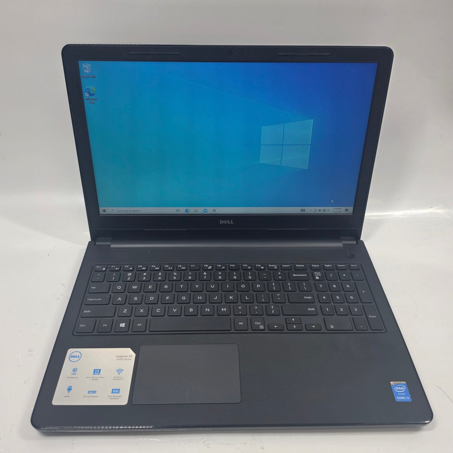Dell Inspiron 15.6" i3-5005U 2.0GHz 6GB RAM 1TB SSD 1TB