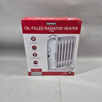 New Konwin oil-filled radiator heater 7-fin Oil Filled Radiator Heater X01-7