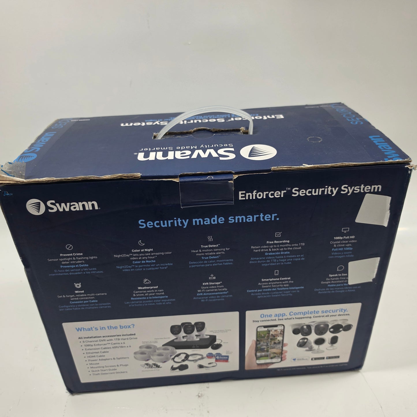 New Swann Enforcer Security System Dome Security Camera Open Box