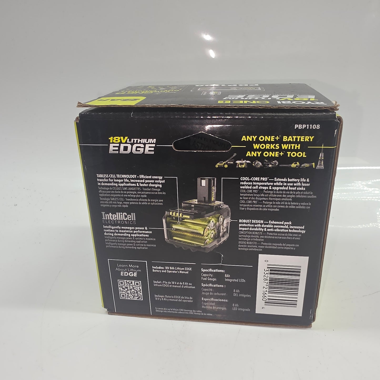 New Ryobi ONE+ CS2606 18V