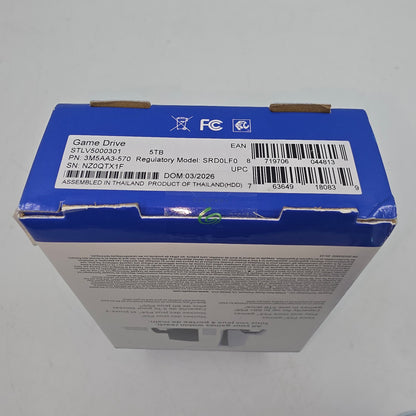 New Seagate Gaming Drive 5TB HDD SRD0LF0