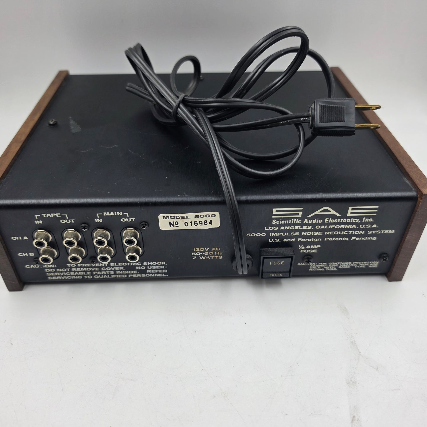 SAE 5000 Noise Reduction System 016984