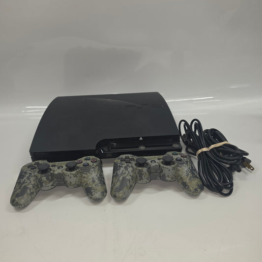 Sony PlayStation 3 Slim PS3 320GB Black Console Gaming System CECH-2001A