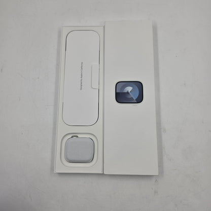 New Unlocked Apple Watch Series 9 41MM Silver Aluminum Black Unity Sport Band 
