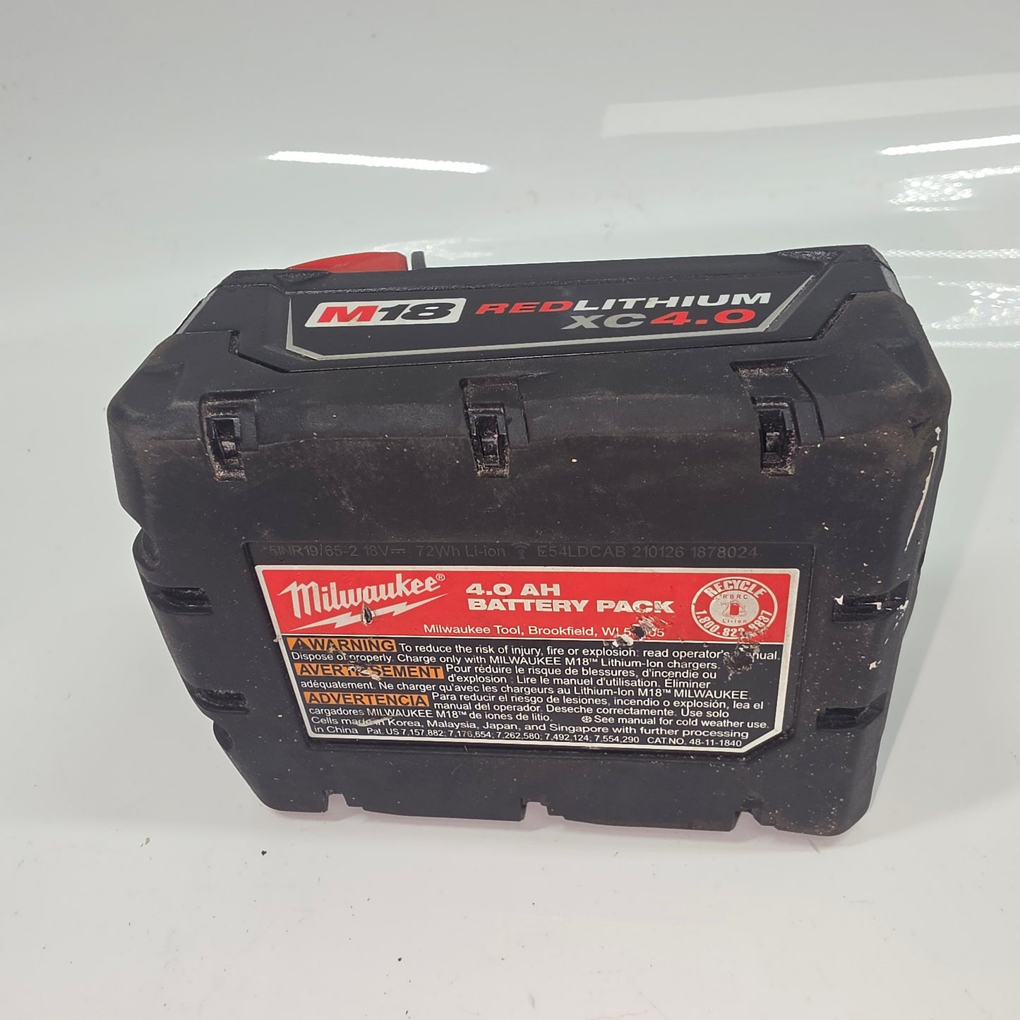Milwaukee 48-11-1881 M18 18V M18 Battery