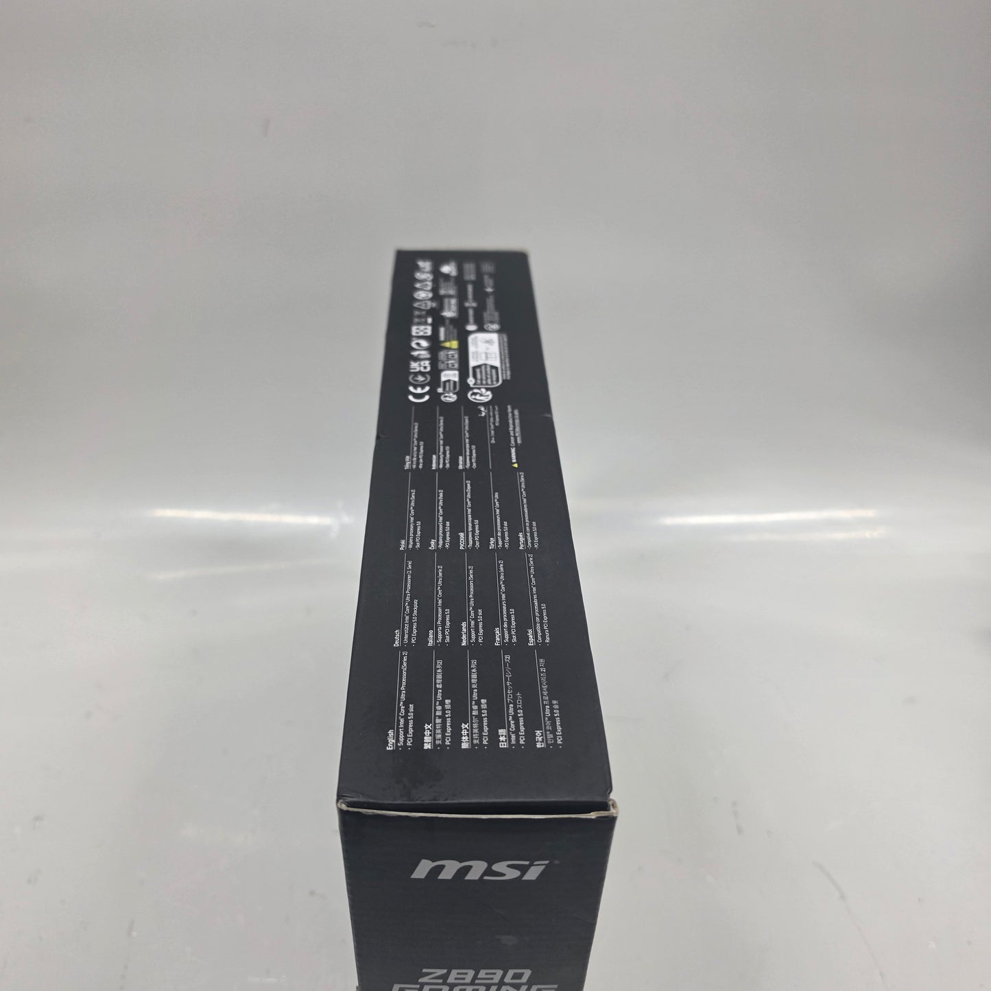 MSI Z890 GAMING PLUS WIFI LGA 1851 Intel Z890 SATA 6Gb/s ATX Motherboard