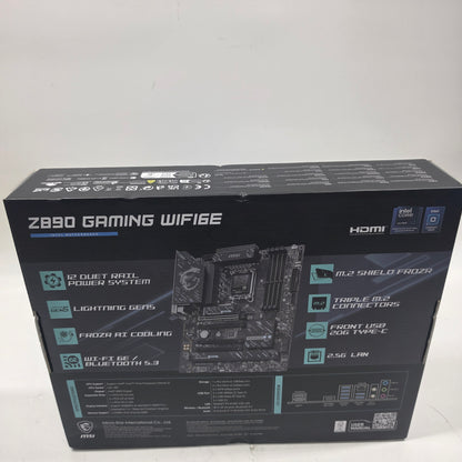MSI Z890 GAMING PLUS WIFI LGA 1851 Intel Z890 SATA 6Gb/s ATX Motherboard