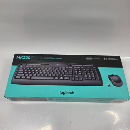 New Logitech MK320 Wireless Keyboard Black
