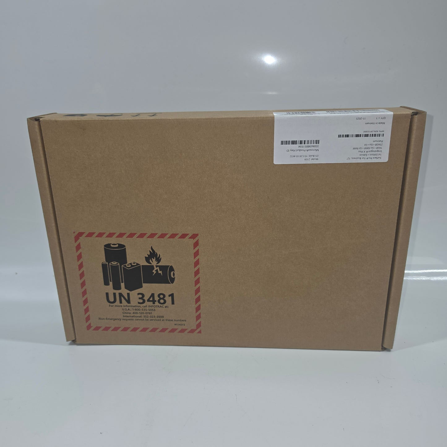 New Microsoft Surface Pro 12 for Business 90NL5R10090 12" Snapdragon X Plus
