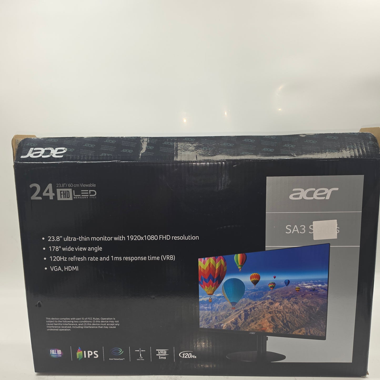 Acer 24" FHD LCD IPS Display Monitor