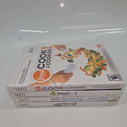 Lot of 4 Nintendo Wii Games