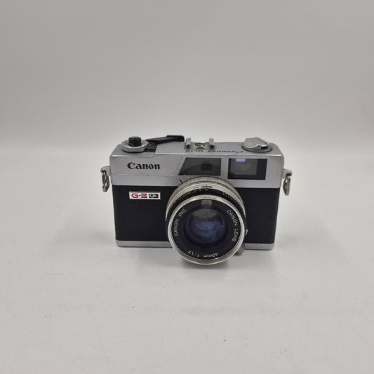 Canon Canonet G-3 QL 35MM Film Camera