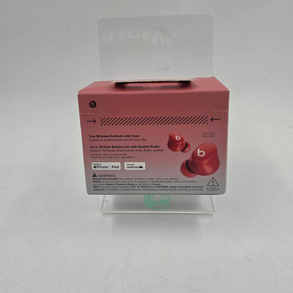 New Beats Solo Buds Wireless Earbuds  Lava Red MUW03LL/A