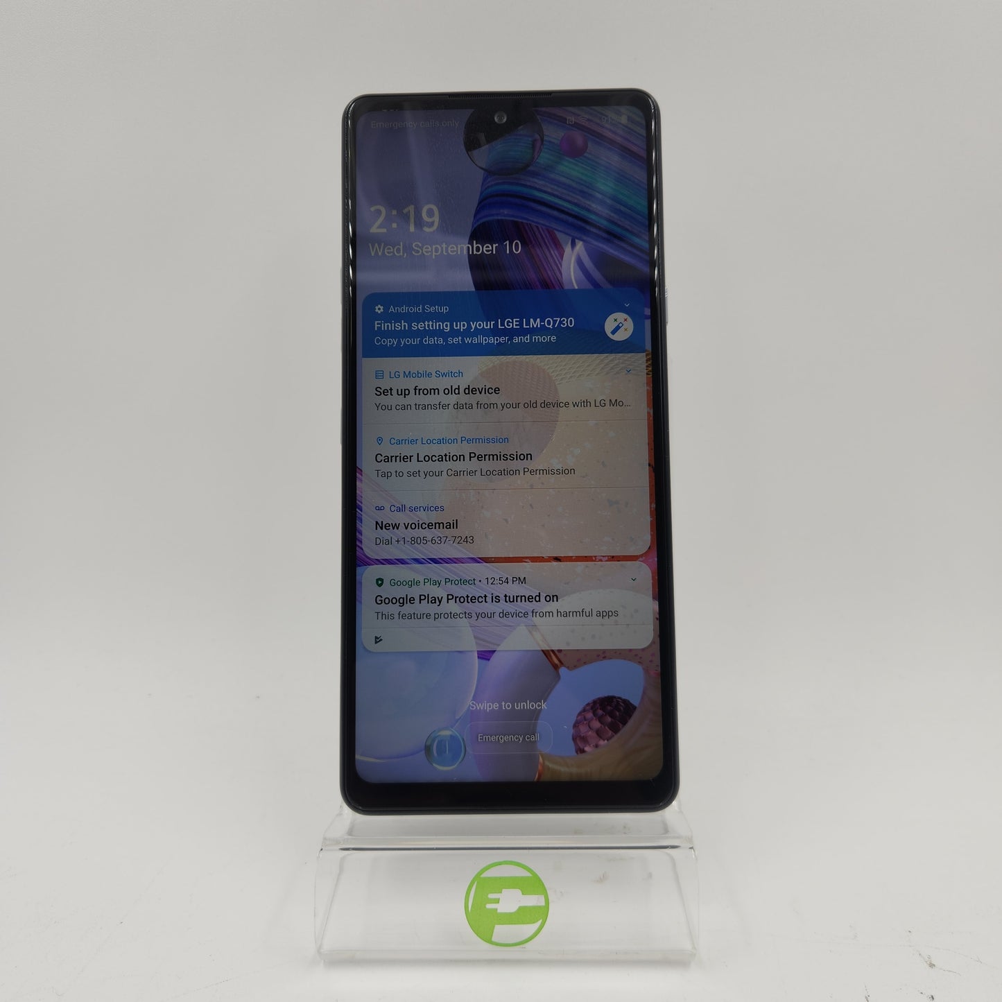 Factory Unlocked LG Stylo 6 64GB 10 Silver LM-Q730TM