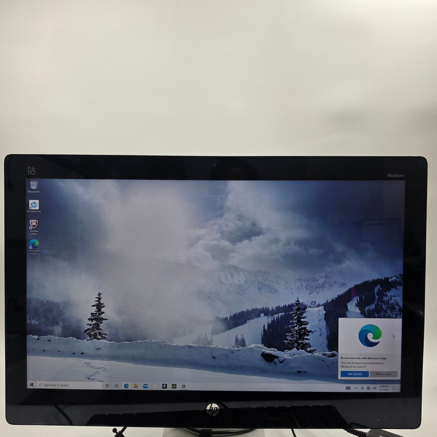HP Pavilion 23" I3-4170T 3.20GHz 8GB RAM 500GB SSD