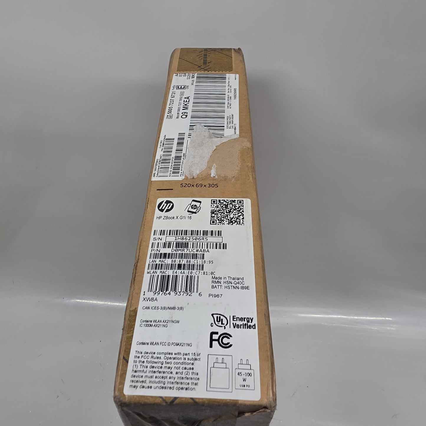 New HP ZBook X G1i 64GB RAM 1TB
