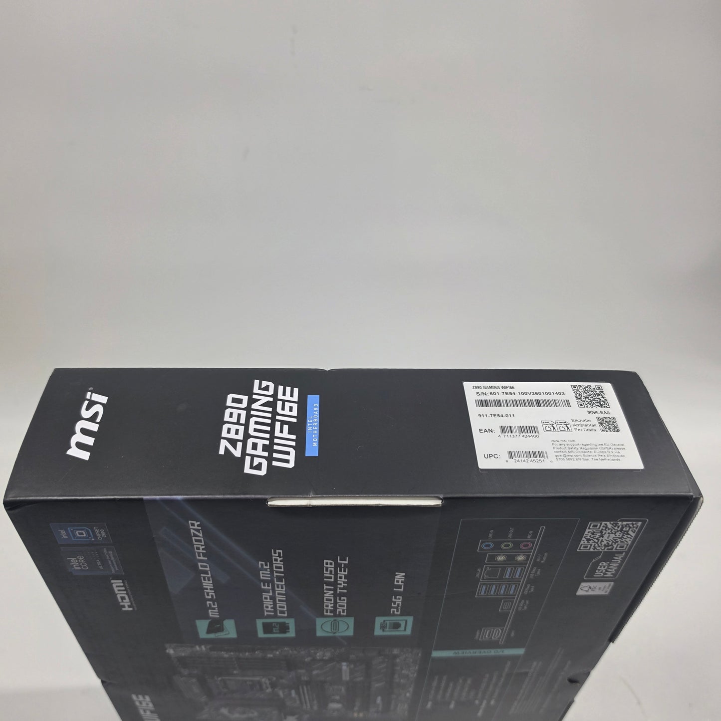 MSI Z890 GAMING PLUS WIFI LGA 1851 Intel Z890 SATA 6Gb/s ATX Motherboard