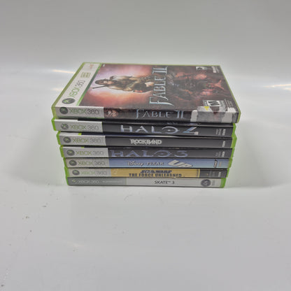 Lot of 7  Microsoft Xbox 360 Games