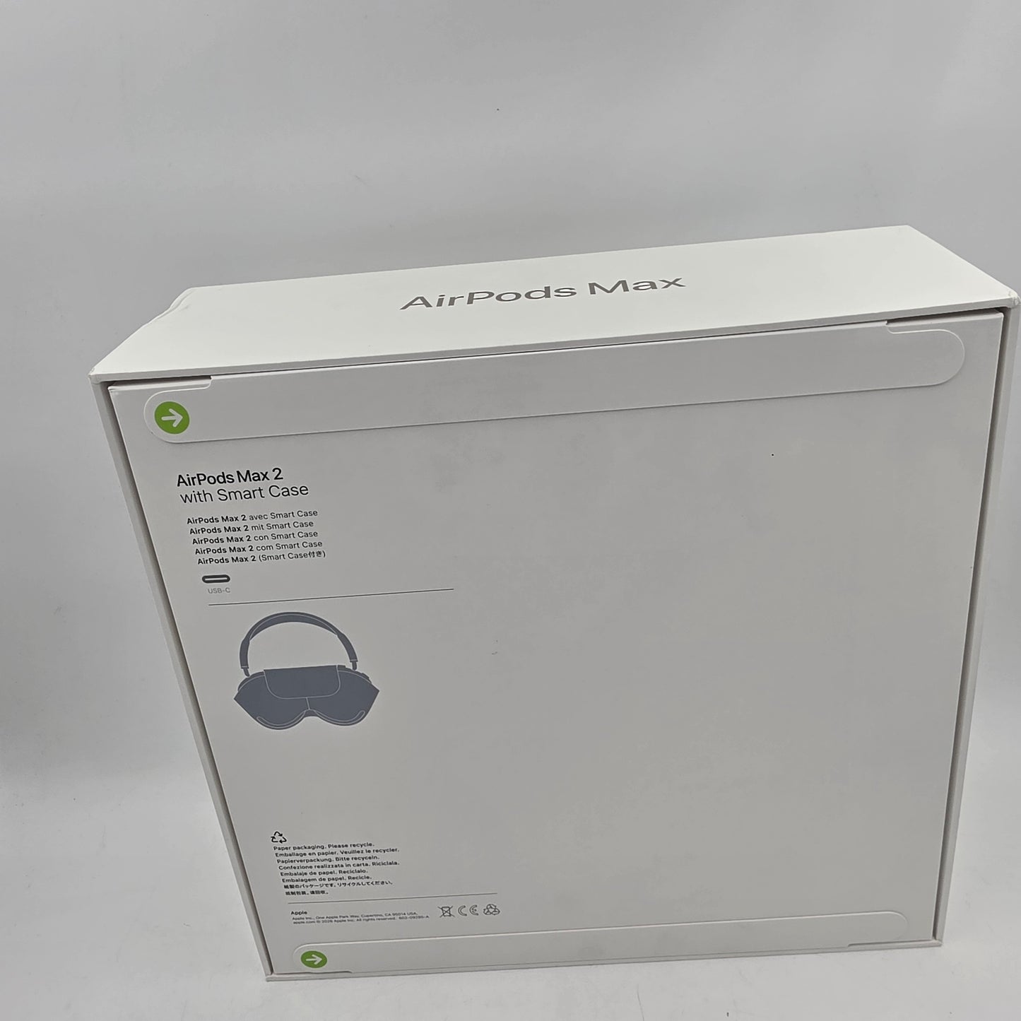 New Apple AirPods Max 2 Wireless Over-Ear Headphones Starlight MHWL4AM/A
