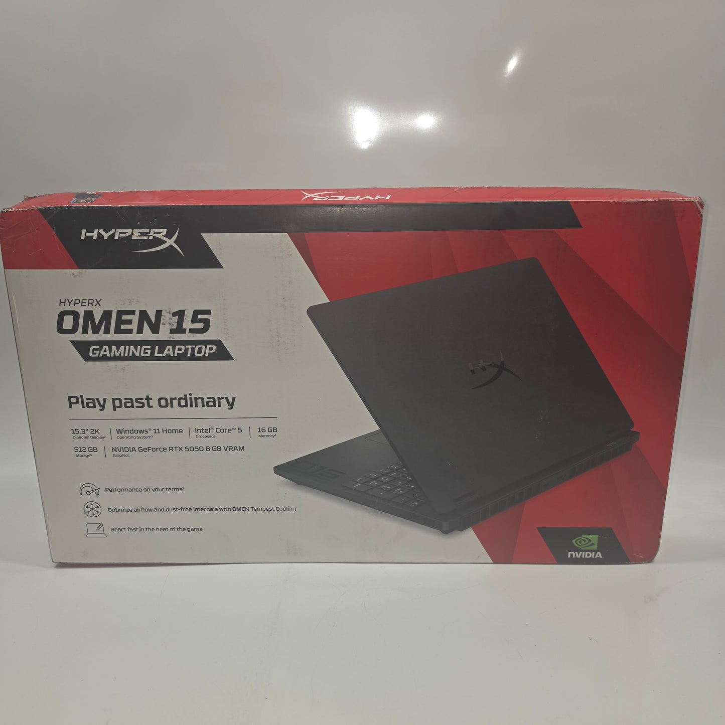 New HP HyperX Omen 15 Gaming Laptop 15-GA0050WM 15.3" Intel Core 5 210H