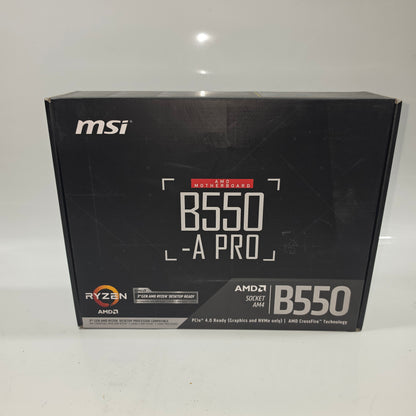 MSi B550-A PRO AM4 ATX AMD DDR4 Motherboard