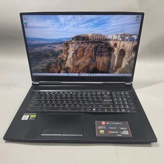 MSI Leopard GL75 GL75 17.3" i7-10750H 2.6GHz 16GB RAM 512GB GeForce GTX 1660 Ti