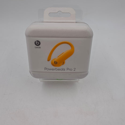 New Beats Powerbeats Wireless Earbuds  Electric Orange MX743LL/A
