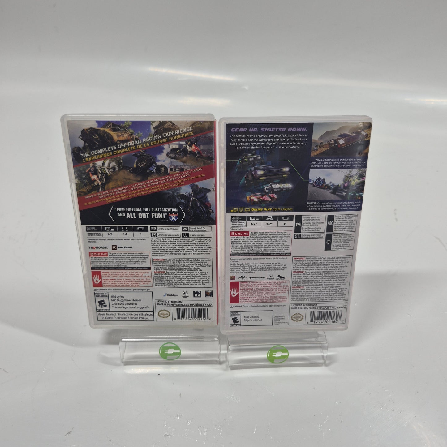 Lot of 2 Nintendo Switch Games