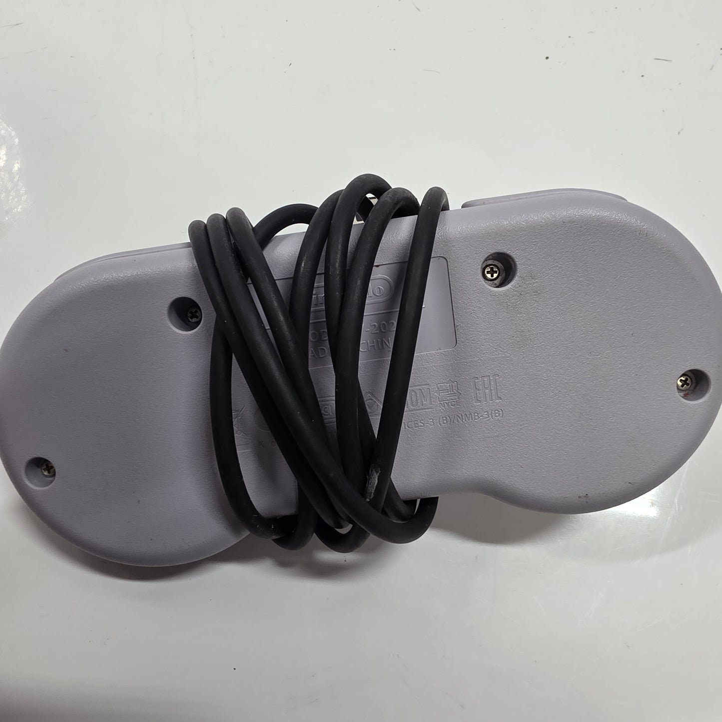 Super Nintendo SNES Original Controller Gray