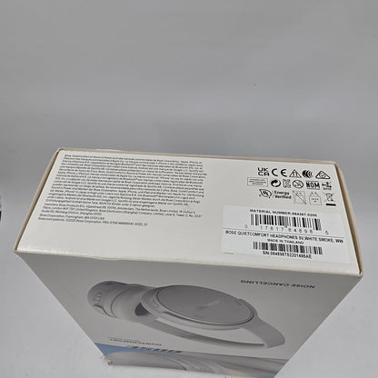 New Bose QuietComfort Over-Ear Wireless Bluetooth Headphones White 884367-0200