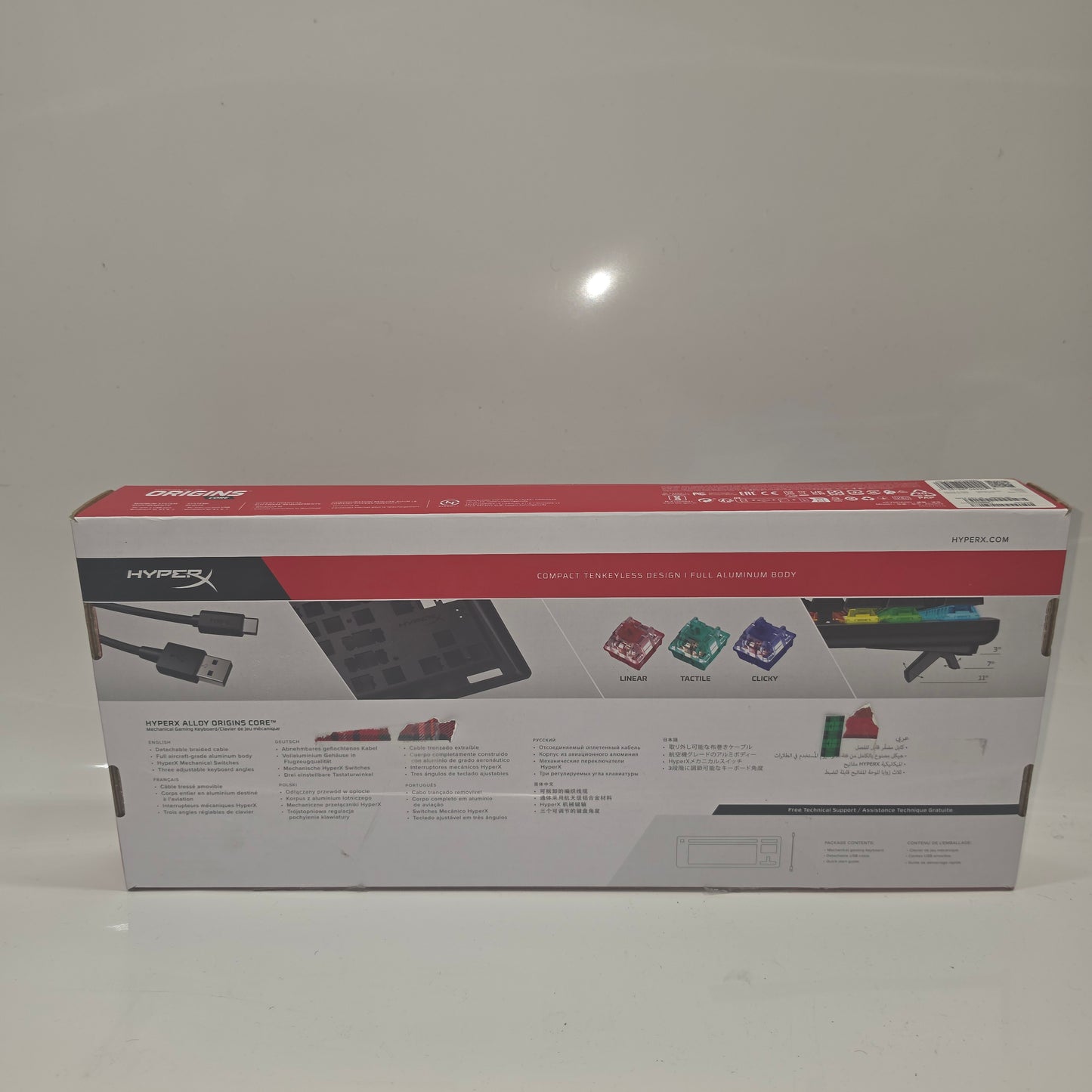 HyperX Wireless Keyboard Black