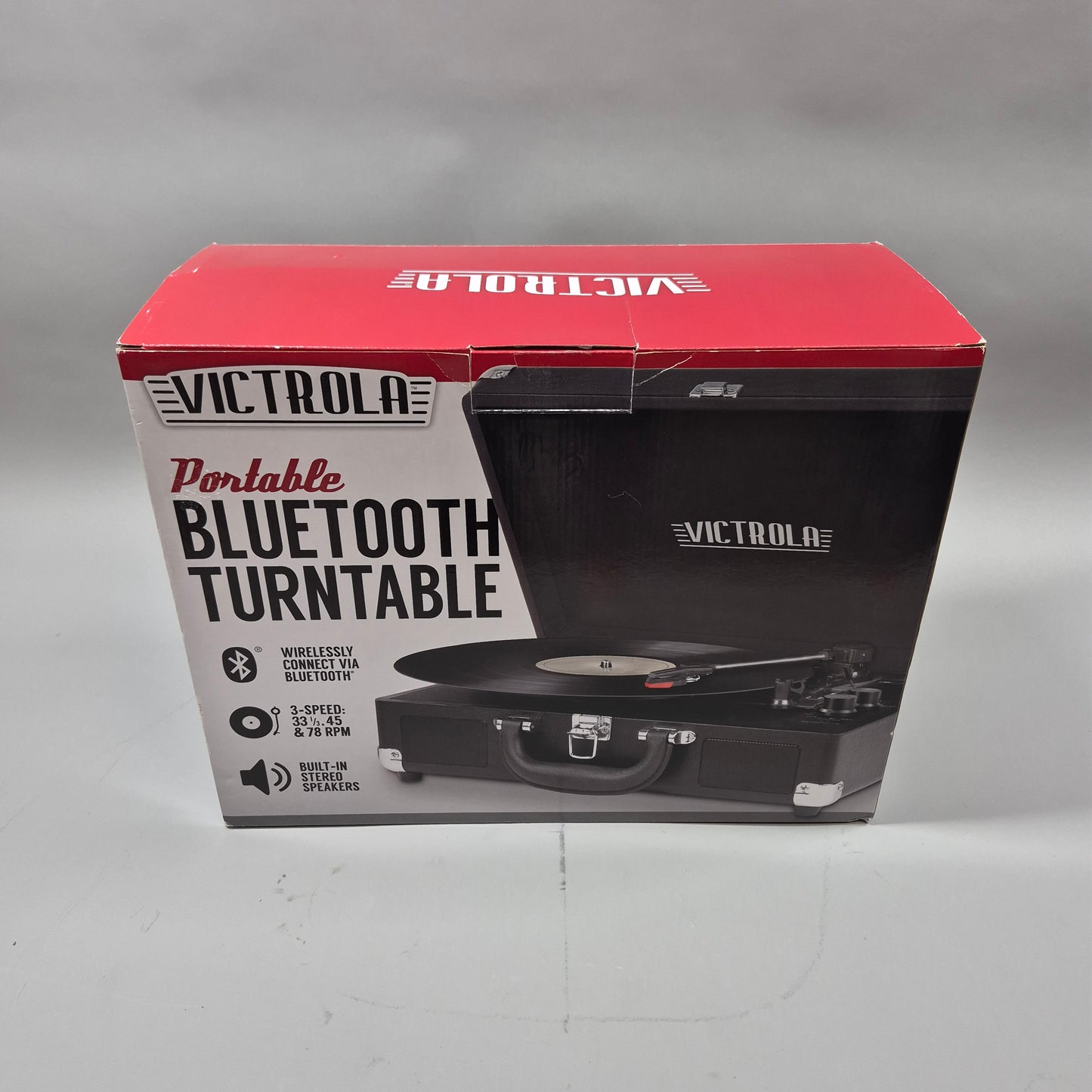 Victrola Record Player VSC-550BT BK Bluetooth Turntable