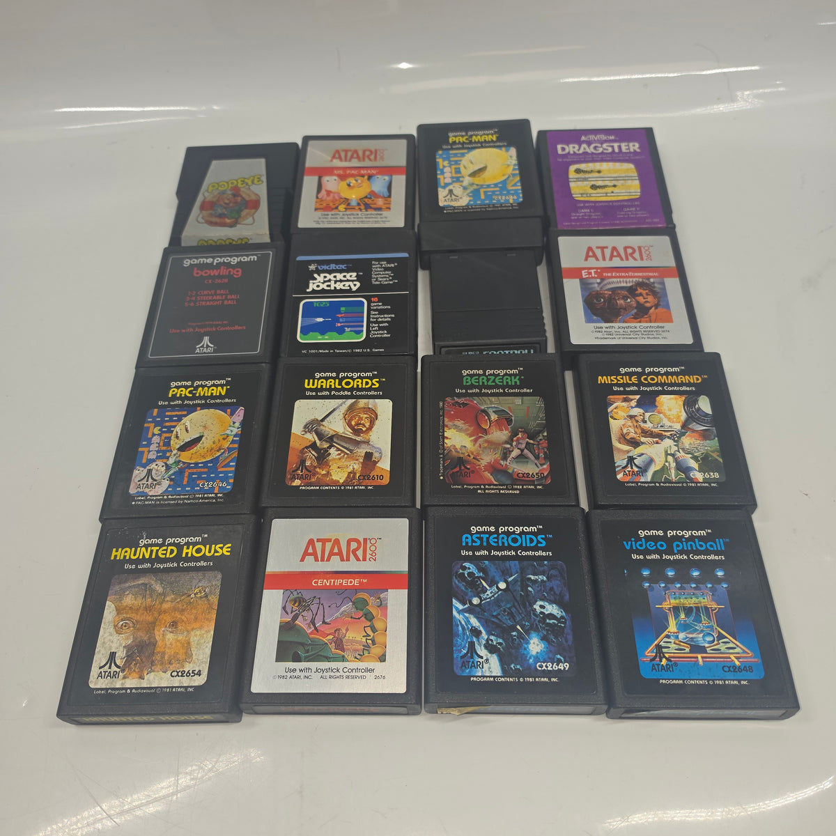 Lot of 16 Atari 2600 Games
