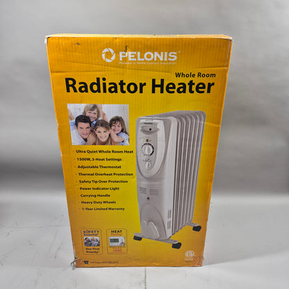New Pelonis Whole Room Radiator Heater HO-0221