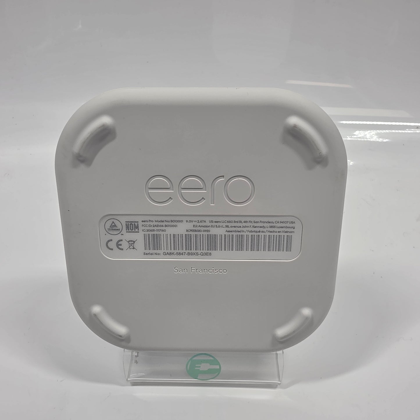 eero BOL0001 Tri Band WiFi 5 Mesh WiFi Router