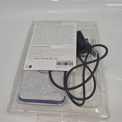 Unlocked Motorola Moto G Stylus 5G 128GB Blue