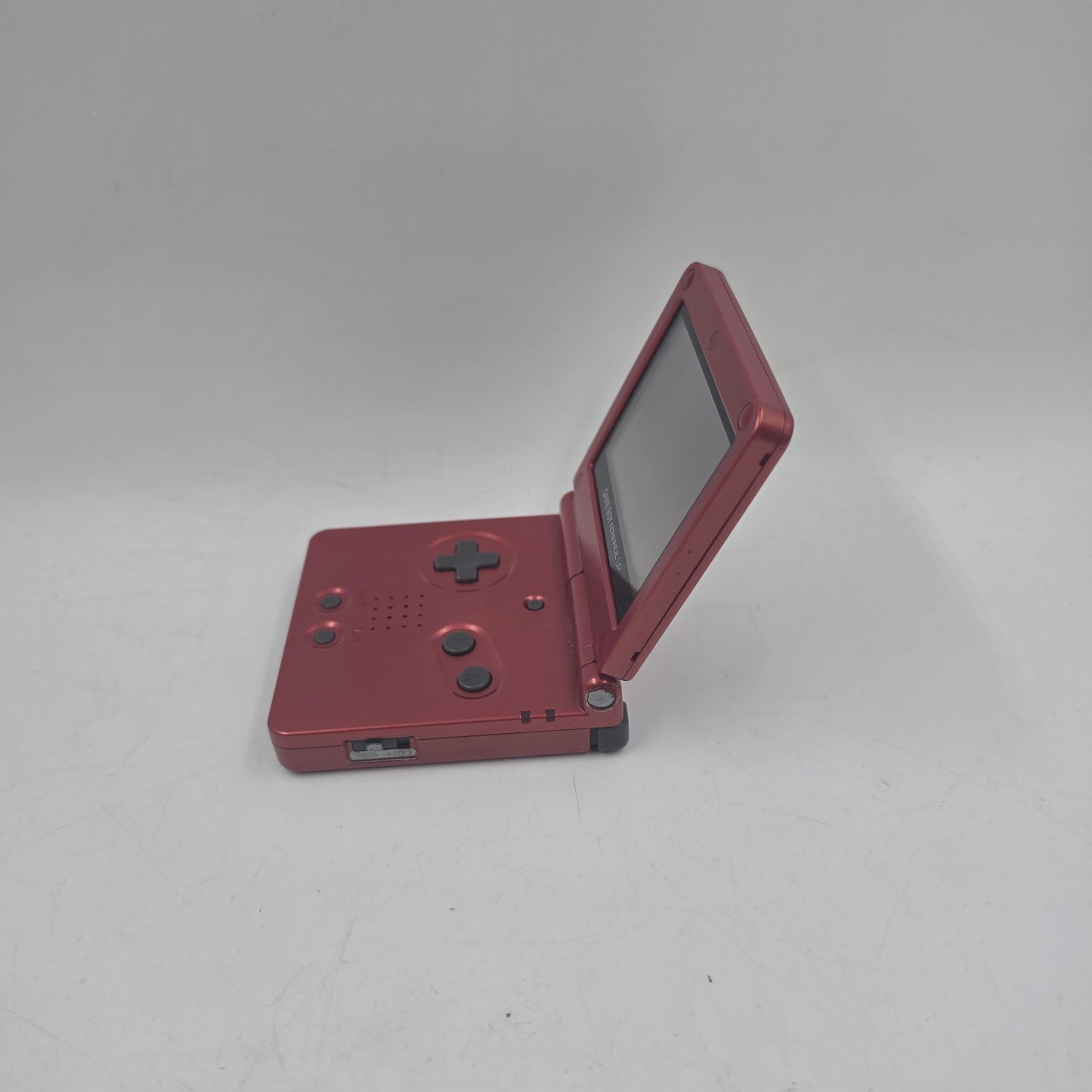 Nintendo Game Boy Advance SP Handheld Game Console Only AGS-001 Flame Red