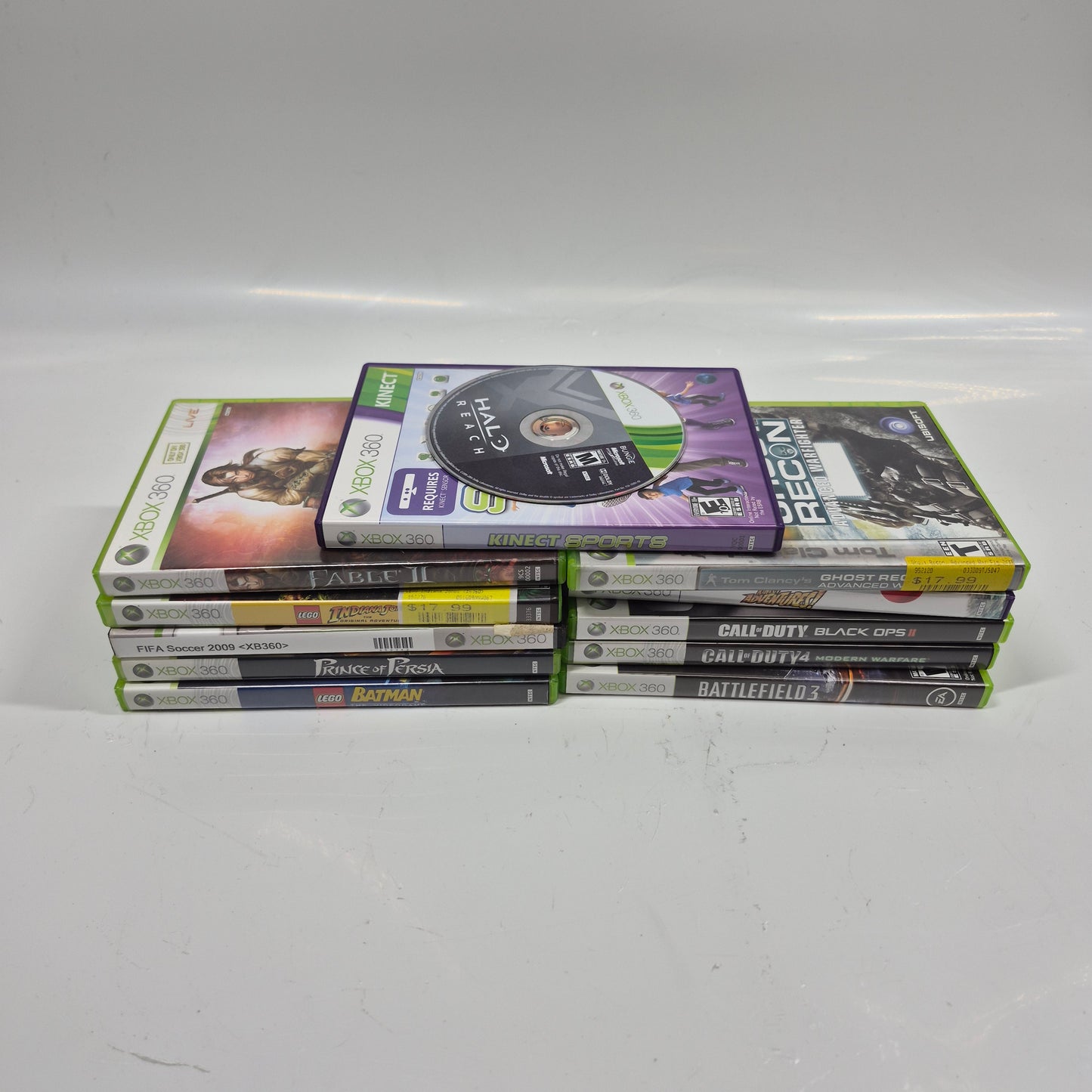 Lot of 12 Microsoft Xbox 360 Games