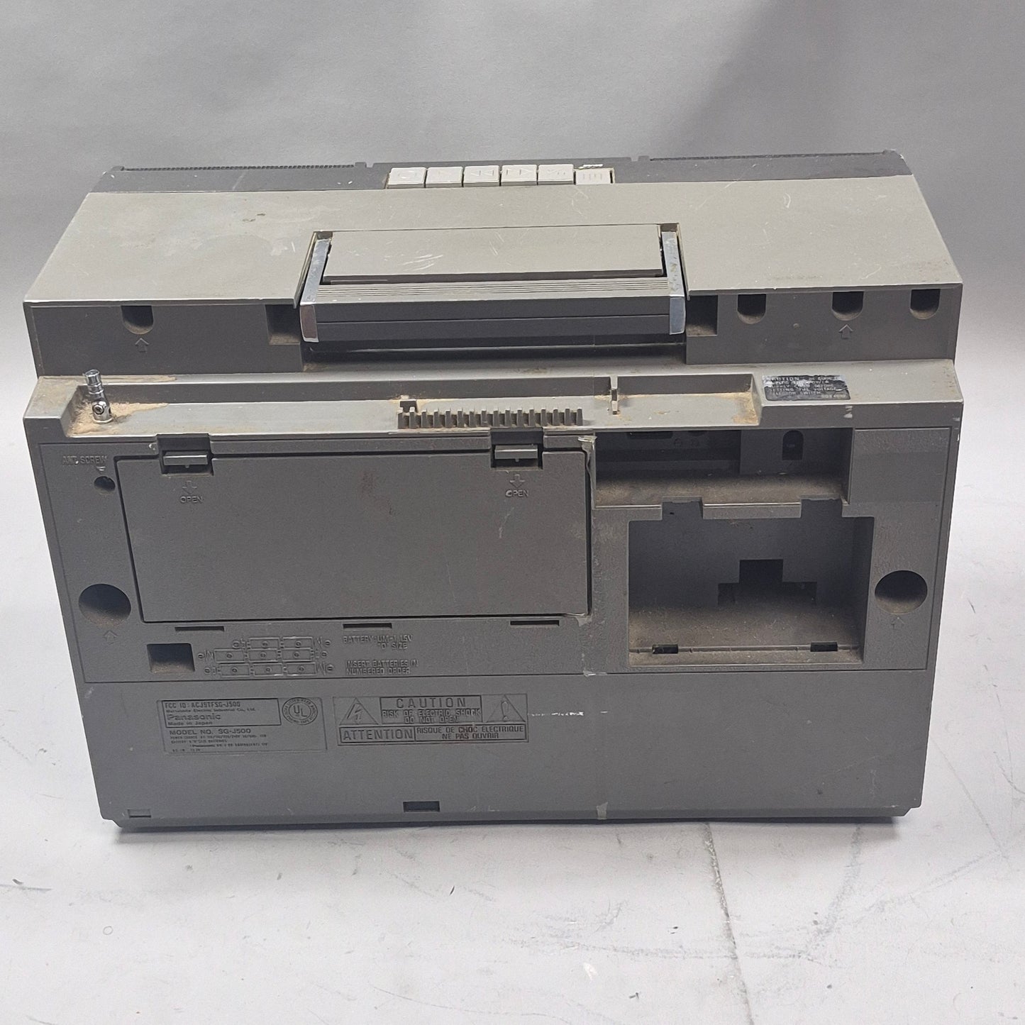 Panasonic SG-J500 Auto Stop Cassette