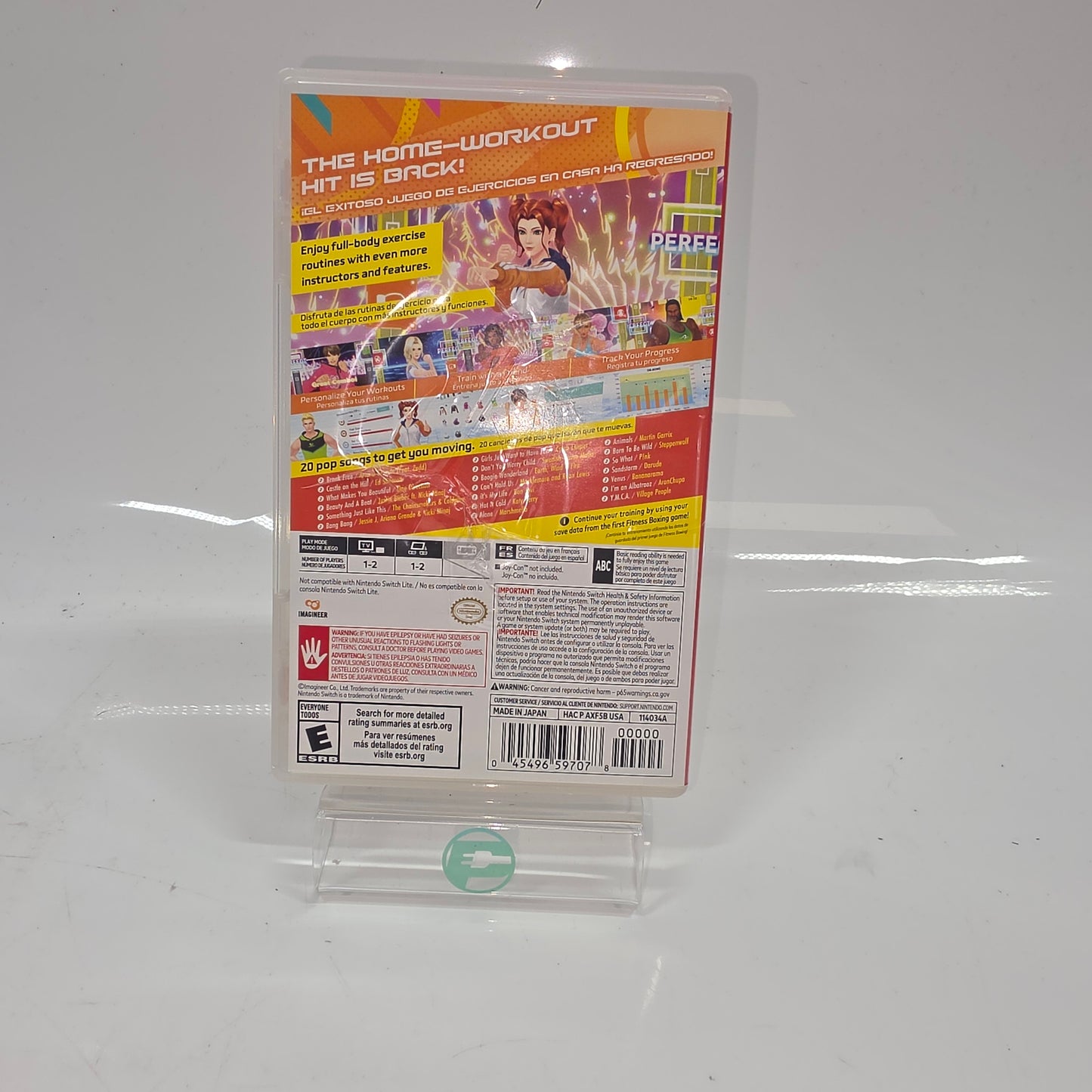 Fitness Boxing 2: Rhythm and Exercise (Nintendo Switch, 2020)