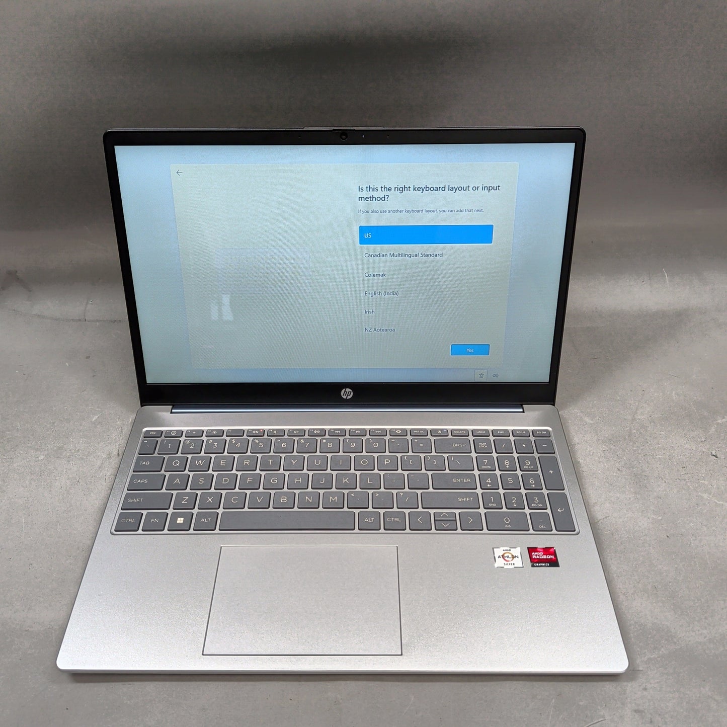 HP Laptop 15-FC0035TG 15.6" Athlon Silver 7120U 2.40GHz 8GB RAM 256GB SSD