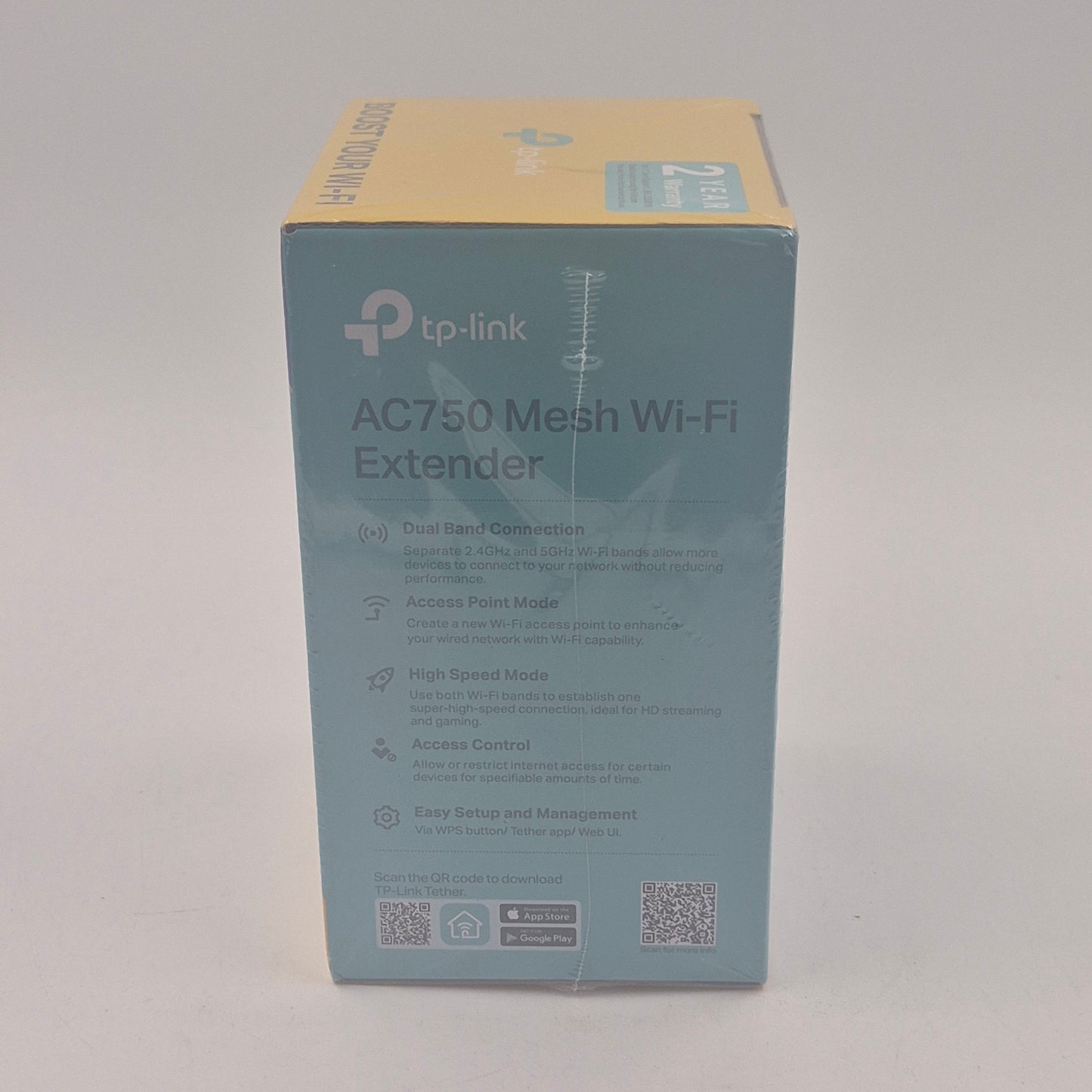 New Tp-Link Mesh Wi-Fi Extender Router AC750