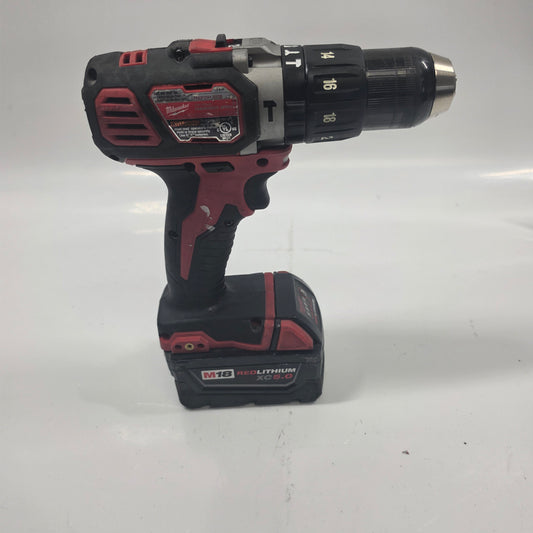 Milwaukee 2607-20 18V Lithium-Ion Cordless 1/2 in. Hammer Drill/Driver