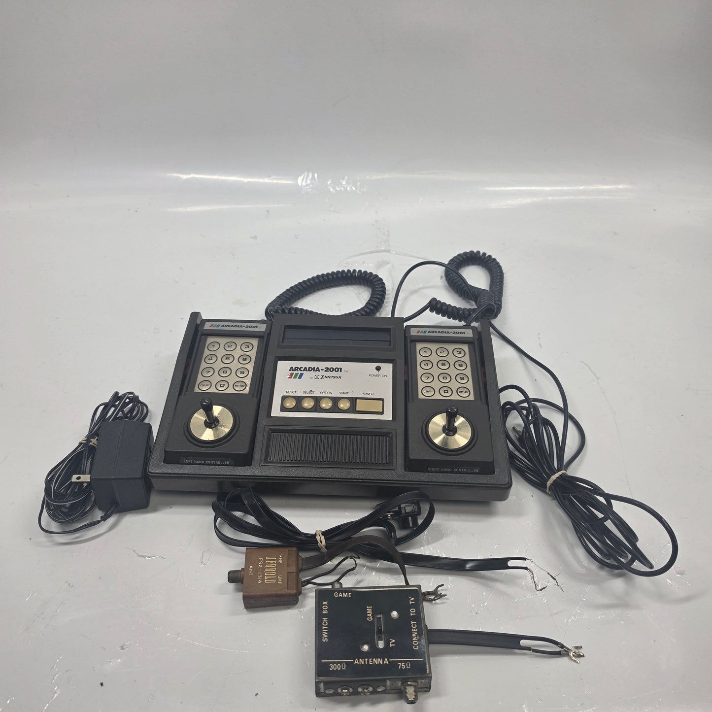Emerson Arcadia 2001 Console System Plus 8 Game Cartridges