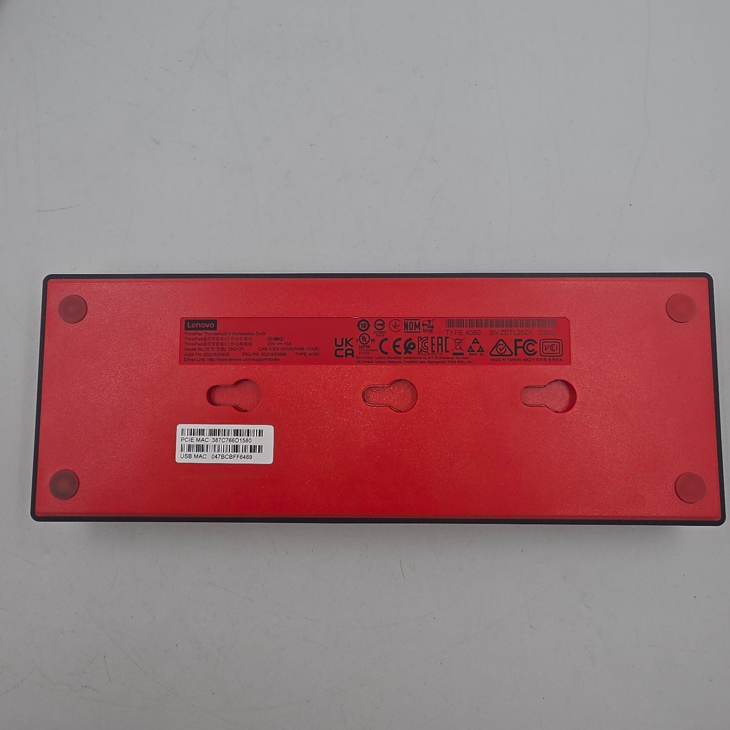 Lenovo Thinkpad Thunder 4 Workstation Dock