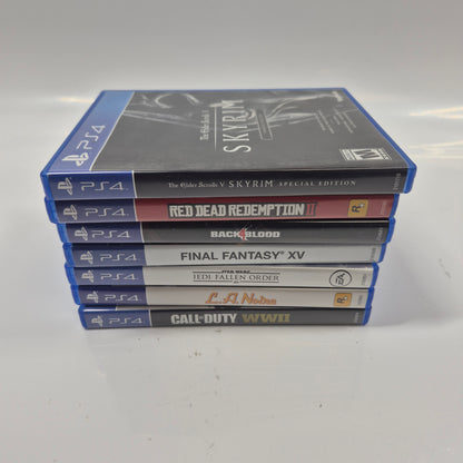 Lot of 7  Sony PlayStation 4 PS4 Games