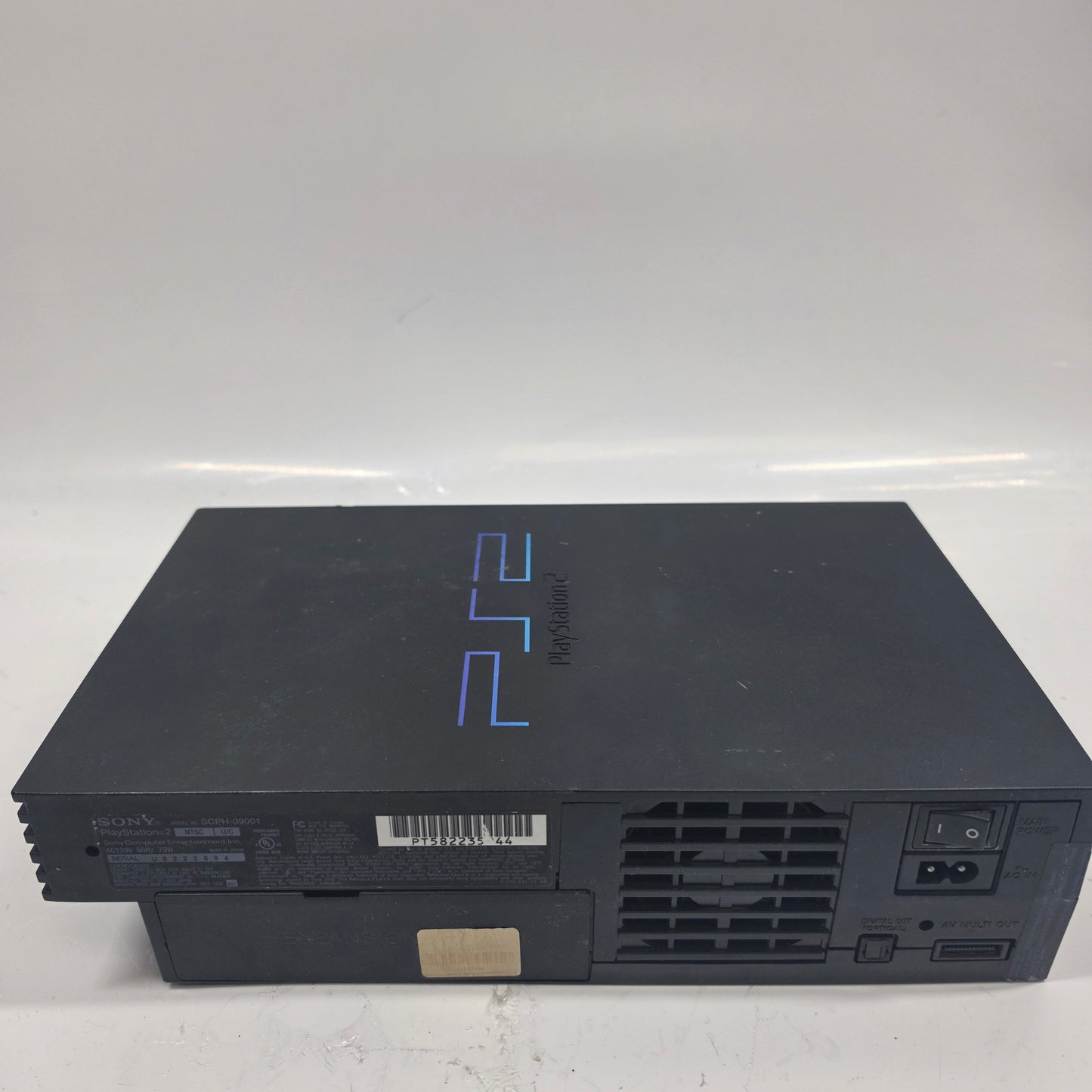 Sony PlayStation 2 PS2 Black Console Gaming System Only SCPH-39001